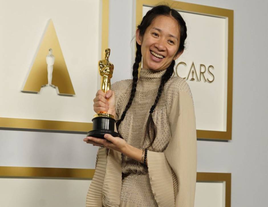 Chloé Zhao fue la gran ganadora de los Oscar 2021