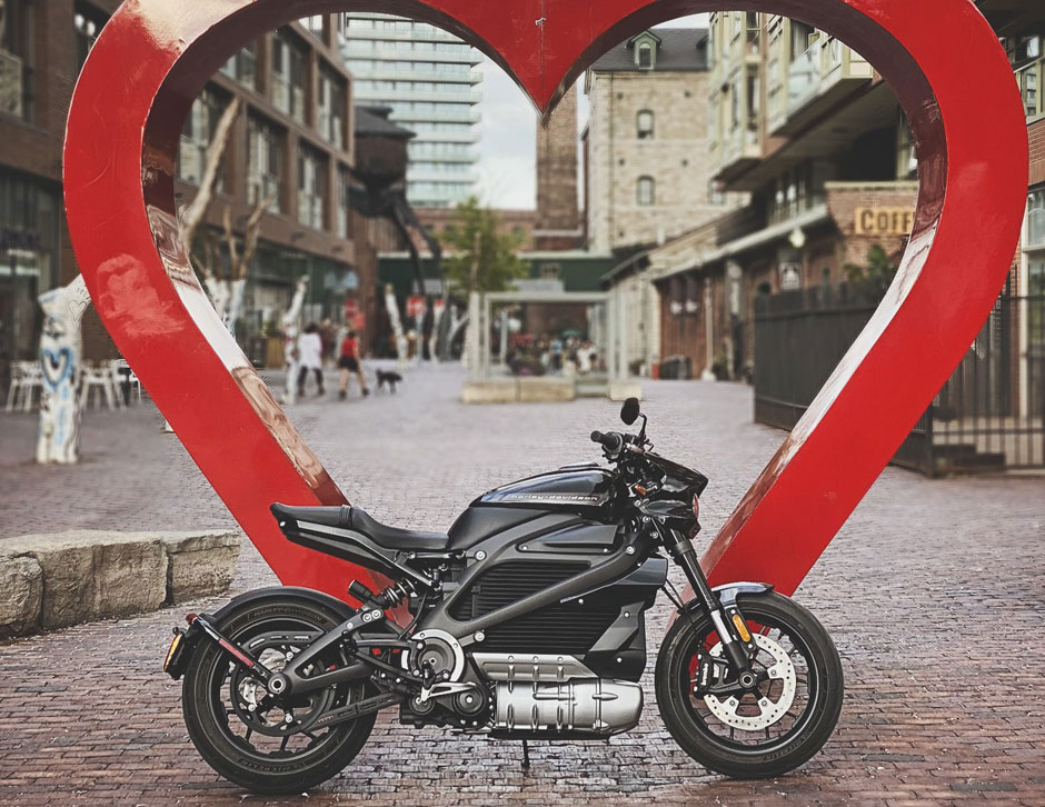La moto eléctrica LiveWire de Harley-Davidson