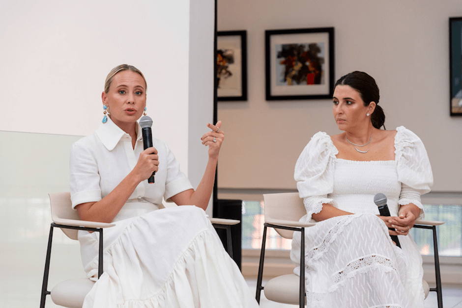 Samantha Tam y Estefanía Lacayo -fundadoras del Latin American Fashion Summit